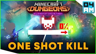 NEW ONE HIT KILL GUIDE  Destroy ANY Boss amp Ancient Mob With One Shot in Minecraft Dungeons [upl. by Okajima]