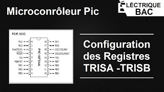 Résumé Microcontroleur 16F84 Registre TRIS [upl. by Akeber914]