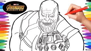 Thanos drawing [upl. by Bodi412]