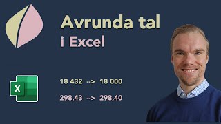 Excel  Avrunda tal ex närmaste 100 tal eller inga decimaler [upl. by Isyed]