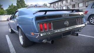 STUNNING 1970 Ford Mustang Mach 1  startup and great V8 sound [upl. by Barcus956]