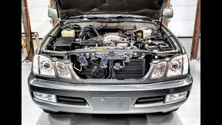 Lexus LX470  Landcruiser Timing Belt Replacement [upl. by Trebbor]