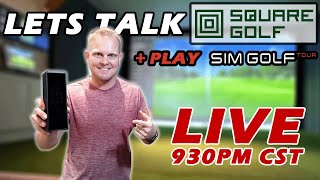 24  Let’s Talk Square GOLF GSPro Par 3 amp Tips Tour [upl. by Ydnab]