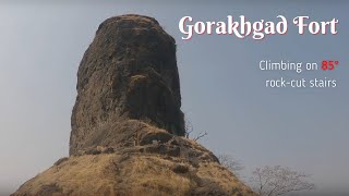 Gorakhgad Fort Trek  Gorakhgad Fort Murbad  How to go to Gorakhgad fort [upl. by Irep]