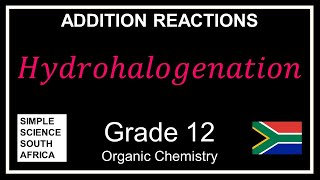 Hydrohalogenation through Addition and Markovnikovs Rule [upl. by Mialliw749]