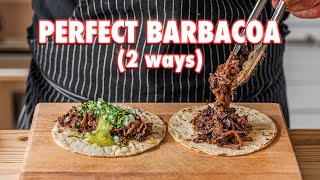 Perfect Homemade Barbacoa Tacos 2 Ways [upl. by O'Doneven]