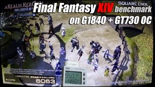 【FF14】Final Fantasy XIV Benchmark on GeForce GT 730 OC [upl. by Nitnelav803]