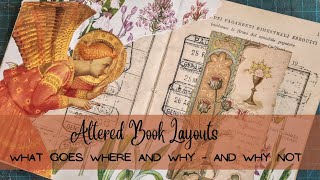 Altered Book Layout What Goes Where and Why  and Why Not [upl. by Chan172]