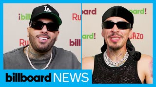 Nicky Jam Codiciado y más comparten lo que el Mes de la Herencia Hispana significa  Billboard News [upl. by Ydnih]