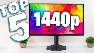 Top 5 Best 1440p Gaming Monitors 2024 [upl. by Atinahs266]