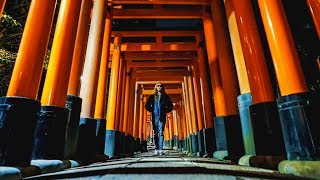 esplorazione notturna del Fushimi Inari [upl. by Emerej]