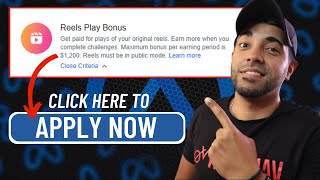 How To Apply For Facebook Reels Play Bonus ELIGIBILITY amp MORE [upl. by Geraint]