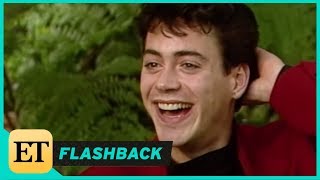 FLASHBACK Robert Downey Jr is Incredibly Bashful in 1987 Interview Actors are so Insecure [upl. by Mloc]