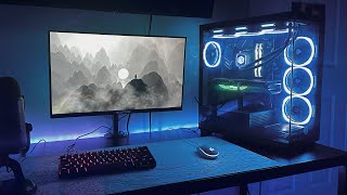 I Bought My FIRST Gaming PC Unboxing amp Setup [upl. by Digdirb500]