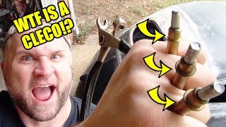 Howto Weld Body Panels  Fastners Clamps and Clecos  Mid Day Q amp A  7 [upl. by Ernest524]