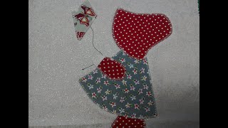 Kays Quilt Block 2 SunBonnet Sue [upl. by Heron]