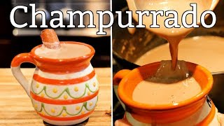 How to make The BEST Champurrado  Warm Chocolate Drink  Views on the road [upl. by Reagan]