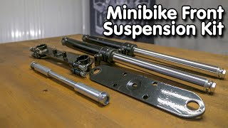 Minibike Front Suspension Kit  Overview [upl. by Noramac188]