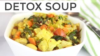 Cleansing Detox Soup Recipe  Healthy  Delicious [upl. by Elexa8]