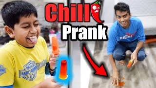 Chilli PRANK on Brother ⁉️ 🥵  VelBros Tamil [upl. by Judenberg]