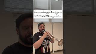 Tomasi Trumpet Concerto Practice [upl. by Dorita]