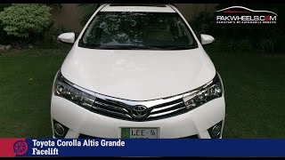 Toyota Corolla Altis Grande 11th Gen Detailed Review Price Specs amp Features  PakWheels [upl. by Orling]