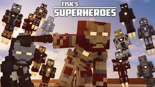 Minecraft Fisks Superheroes Iron Man Heropack Mark 42 Iron Maniac Patreon Version [upl. by Anorahs]