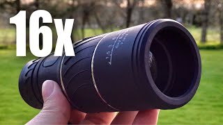 16x52 HD 16x Magnification Zoom Monocular by ARCHEER Review [upl. by Susej406]