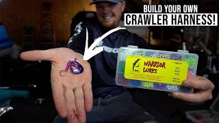 How to Build Your OWN Crawler Harness for Walleye Fishing [upl. by Nairolf205]