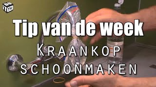 Kraankop schoonmaken zonder demonteren [upl. by Eelah230]