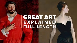 John Singer Sargent Full Length Madame X and Dr Pozzi [upl. by Durr858]