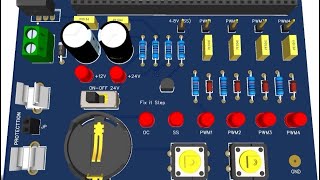 SG3525 Tester Board PWM [upl. by Rodolfo]