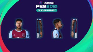 Lingard  Tattoo Compatível com todos Patchs  Pes2021 [upl. by Coplin]