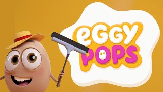 Eggy Pops Episode 3  Cleaning Time and More  Kartoon Channel [upl. by Cointon322]