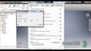 Dicas de Configuração Básica do Inventor 2 – Unidades [upl. by Eidnil]