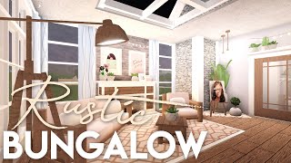 BLOXBURG Rustic Bungalow [upl. by Arodoet544]