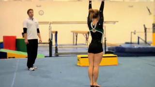 How to Do a Handspring  Gymnastics [upl. by Elleirua]