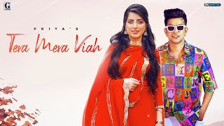 Tera Mera Viah  PRIYA Official Song Jass Manak  MixSingh  Full Video 19 October 6 PM  Geet MP3 [upl. by Putscher]