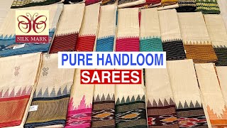 Pure Handloom Vidarbha Tusser Silk Saree Wholesaler [upl. by Kyre]