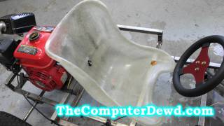 How to build a go kart  Part 7  BrakeThrottle Pedal Connections and Seat Mount [upl. by Rumilly288]