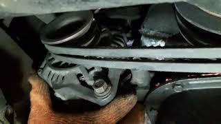 HOW TO REMOVE ALTERNATOR 4D56 ENGINE Mitsubishi Adventure [upl. by Najar]