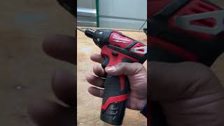 My most used Milwaukee M12 tool is the screwdriver I try and make sure I pack it every time [upl. by Sualk470]