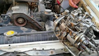 1hz engine fuel pump repair  Toyota rkr fuel pump repair [upl. by Iturk]