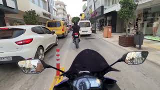 Yamaha MT25 SC Project  Egzoz sokağı inletiyor 🤤💥🔥 [upl. by Adym]