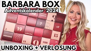 WOW 🤩 Barbara Box Adventskalender 2024  Unboxing amp Verlosung [upl. by Baxter39]