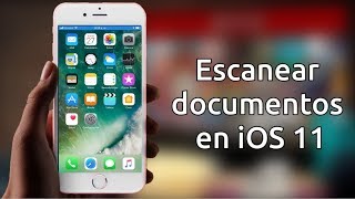 Cómo escanear documentos en el iPhone [upl. by Asecnarf58]