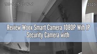 Review Woox Smart Camera 1080P Wifi IP Security Camera with Night Vision Motion Detection 2Way Audi [upl. by Noma]