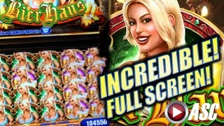 ★MEGA BIG WIN★ BIER HAUS WMS amp INCREDIBLE HEIDI FULL SCREEN by a Lucky Lady Slot Machine Bonus [upl. by Aizan930]