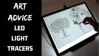 Art Tips Why Use A LED light Pad for your Art [upl. by Ettennod]