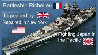 The Battleship Richelieu  Cuirassé Richelieu [upl. by Anali]